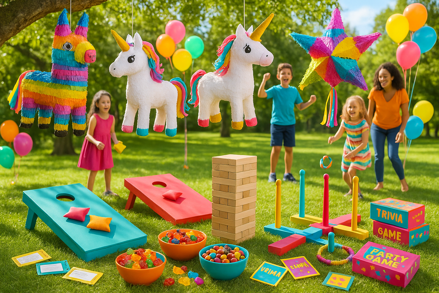 Piñatas & Games