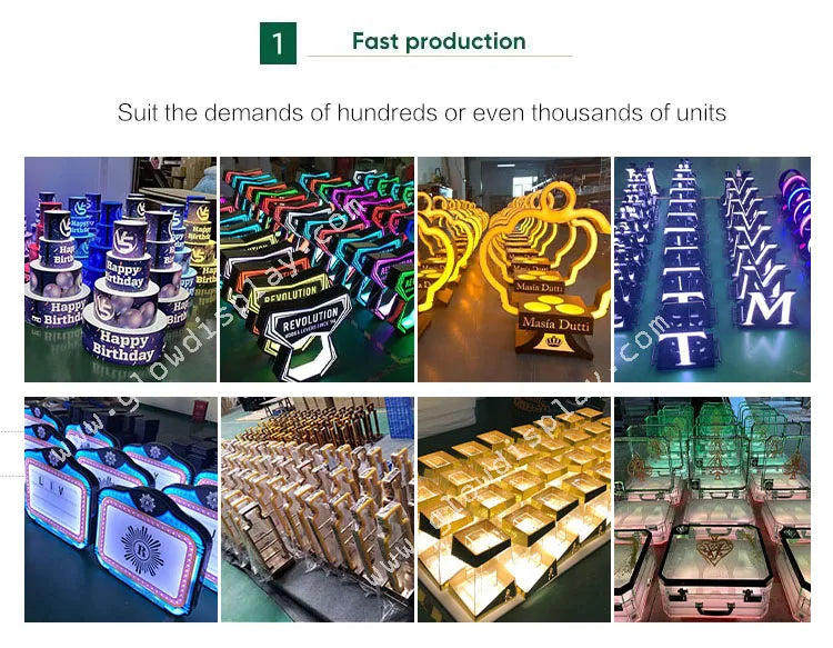 Night club bar party lounge color changing rechargeable led lighted shot glass service tray vip flight tray glasses holder