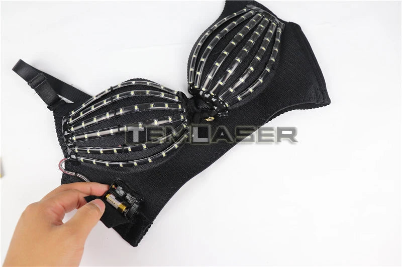 Nightclub Clubwea Ds Costumes Nightclub Bar Clubwear Led Bra Led Costume Light-up Bra