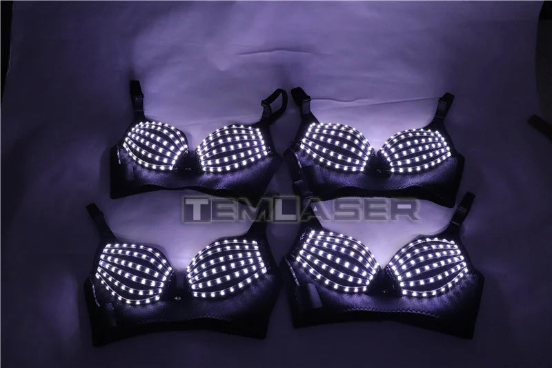 Nightclub Clubwea Ds Costumes Nightclub Bar Clubwear Led Bra Led Costume Light-up Bra