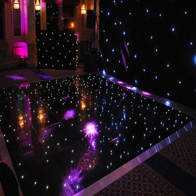 Fashionable Wedding Party Decoration Full Color Led Starlit Dance Floor