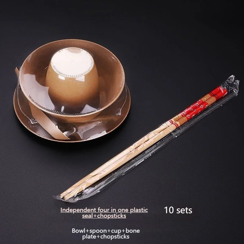 Disposable party tableware set supplies paper plate paper towel paper cup knife fork spoon children's party supplies