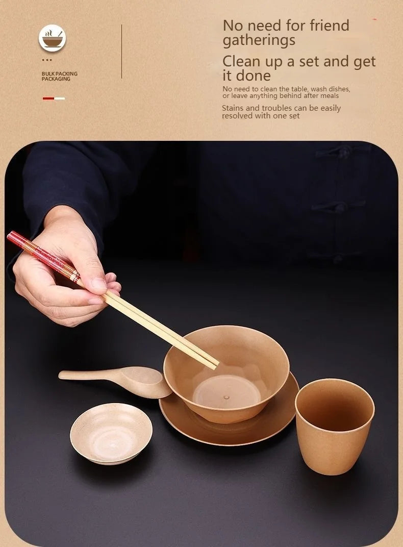 Disposable party tableware set supplies paper plate paper towel paper cup knife fork spoon children's party supplies