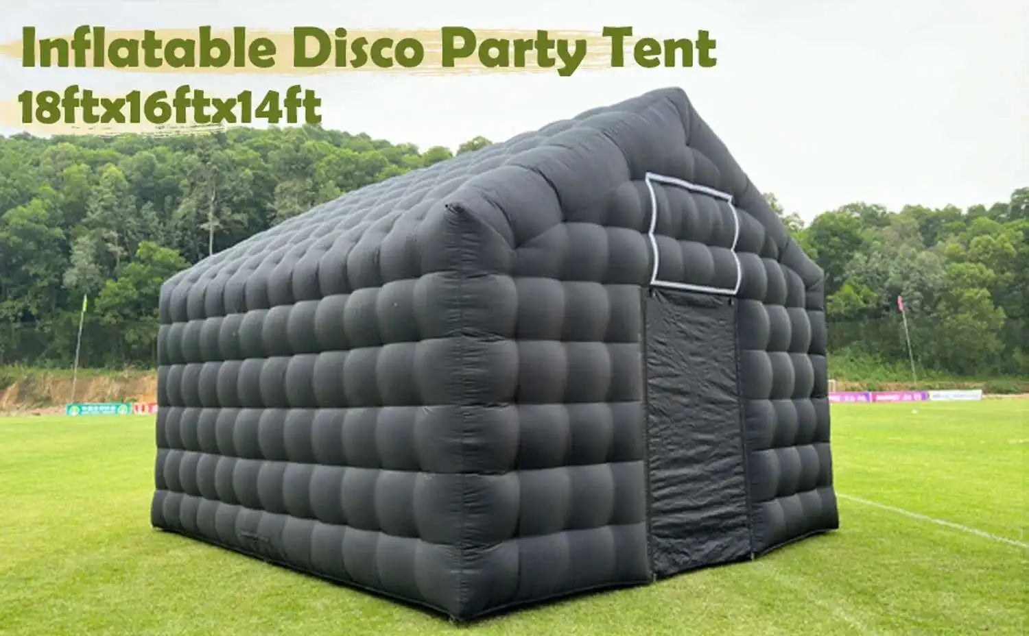 Nightclub Tent With Blower Free Print Night Club Iatable Cube House For Party-Perfect Events