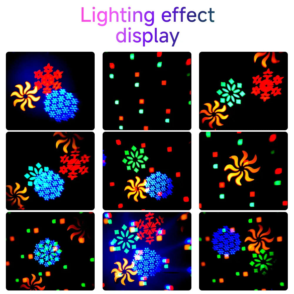 Party Light sDJ Disco lights Sound controlled stage light DJ Strobe lights Family Party Club Nightclub Karaoke atmosphere lights