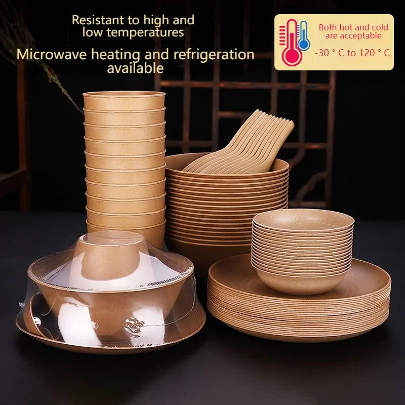 Disposable party tableware set supplies paper plate paper towel paper cup knife fork spoon children's party supplies