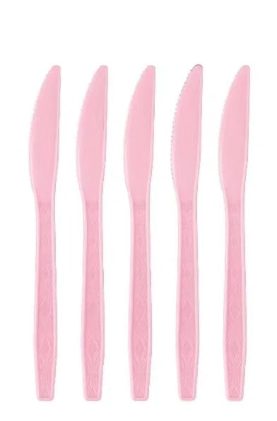 Light Pink Party Supplies Dinnerware Set Include Plates and Cups Tablecloth for Baby Shower Wedding Birthday Valentine's Day