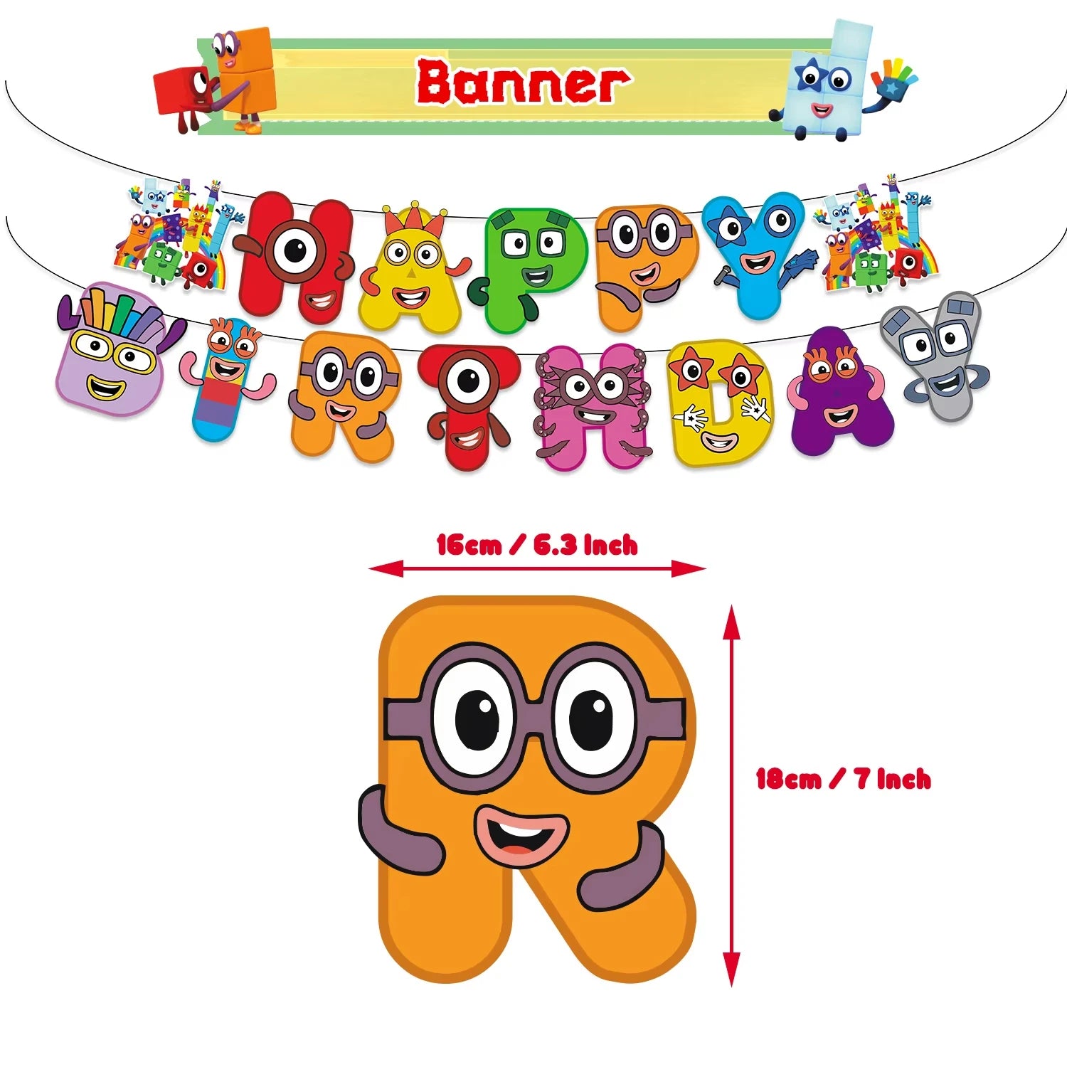 Number Blocks Party Decorations Plate Cup Tablecloth Cake Topper Balloons Building Blocks Theme Kids Birthday Party Supplies