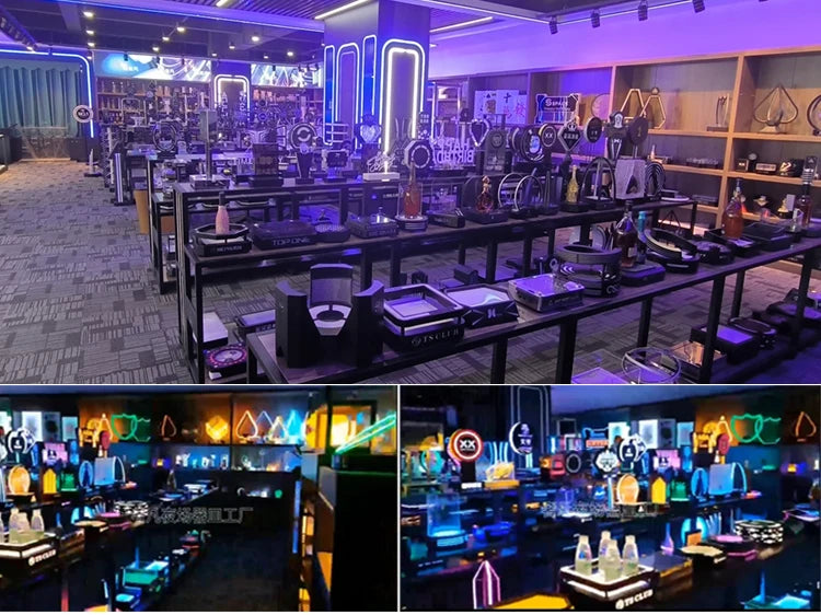 Biggest Nightclub Suppliers LED Serving Tray LED Ace Of Spades Bottle Presenter Bottle Glorifier Display For Nightclub Ktv Bar