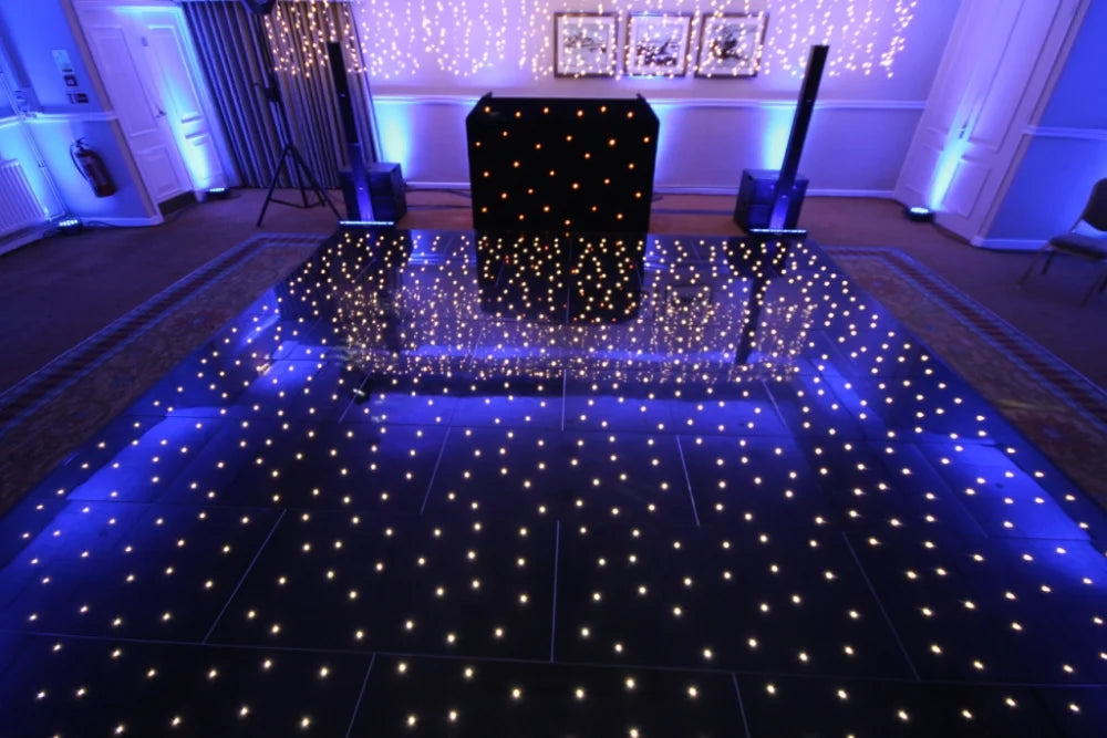 Fashionable Wedding Party Decoration Full Color Led Starlit Dance Floor
