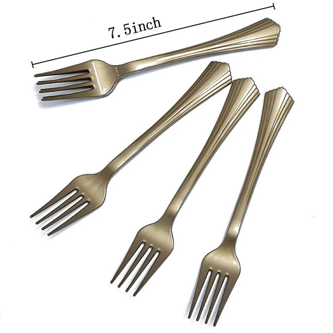 Black and Gold Party Supplies Disposable Party Tableware Gold Dot Paper Plate Black Napkin Cup for Graduation Birthday Wedding