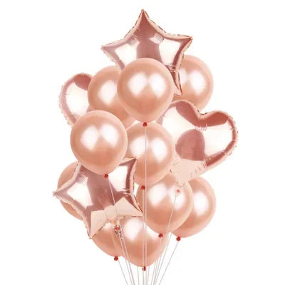 8Guests Rose Gold 30 Year Old Disposable Tableware Set 30 Years Tablecover Paper Plates Happy 30 Women 30th Birthday Ballon